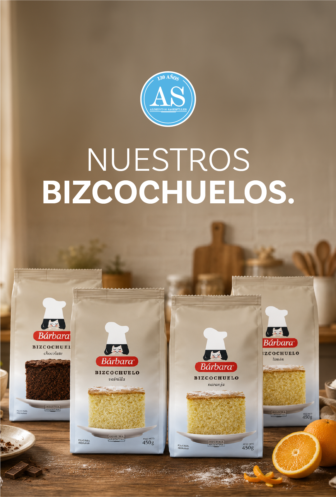 Bizcochuelos y brownies Sagemüller