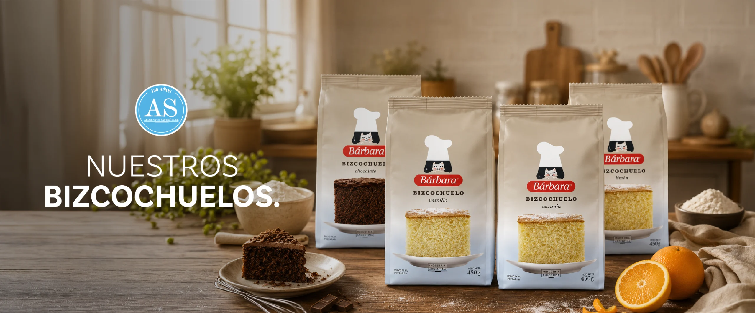 Bizcochuelos y brownies Sagemüller