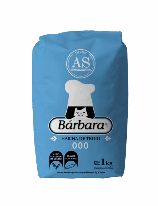 Harina de Trigo 000 Bárbara