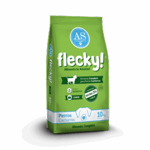 Flecky Carne Alimento Balanceado Para Perro Cachorro