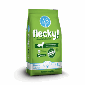Flecky Carne Alimento Balanceado Para Perro Adulto