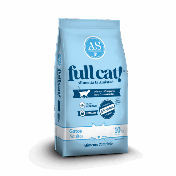 Full Cat Pescado Alimento Balanceado Para Gatos